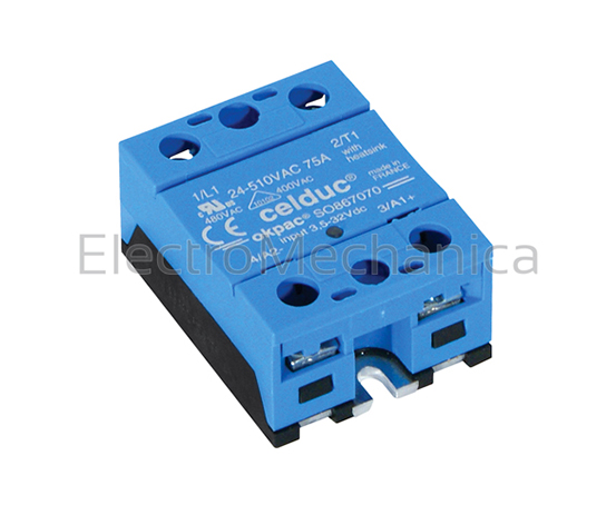 SO868970 — SO868970 - 95A 24-510VAC 1200V SS Relay | Celduc