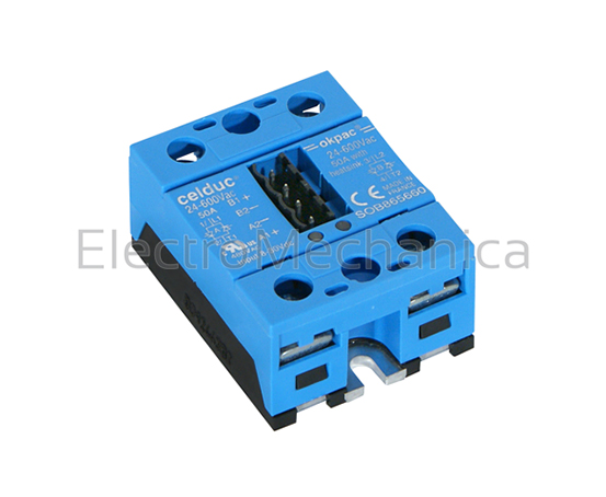 SOB965660 — SOB965660 - 2X50A 24-510VAC 1200V SS Relay | Celduc