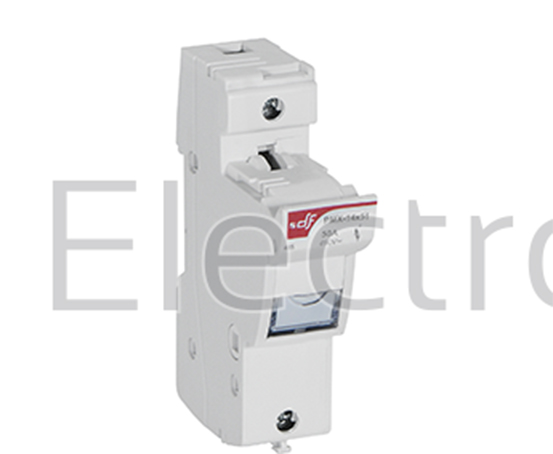 485208 1P 50A 14x51 F/HOLDER Neon Indi – DF Electric