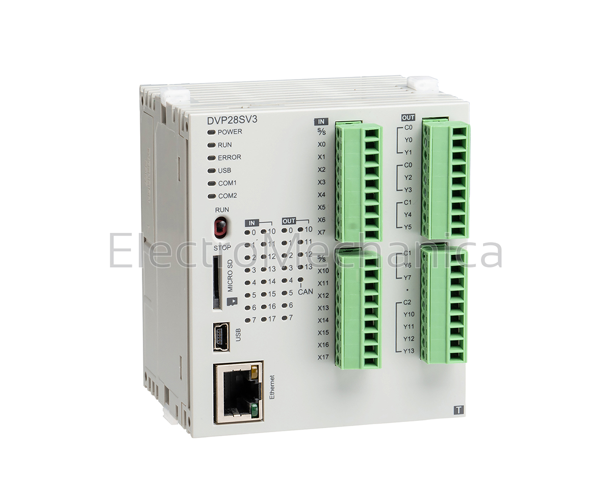 DVP20SX311S — DVP20SX311S - 8DI+6DO 4AI+2AO 24VDC PLC PNP | Delta