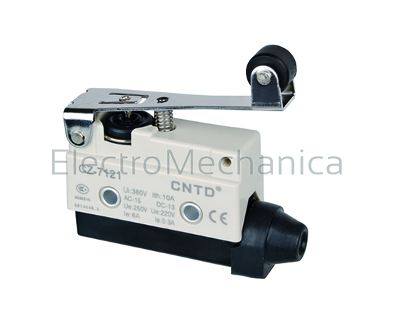 CZ-7121 — CZ-7121 - Micro SW 15A - Long Roller Lever | EM