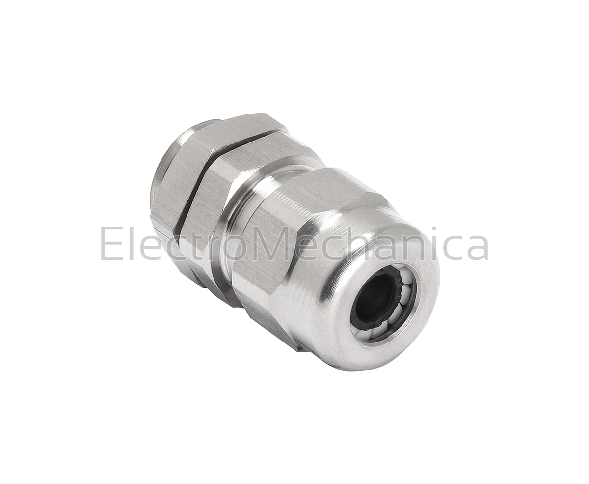SSM12-6.5 — SSM12-6.5 - M12 Stainless Steel Gland | EM