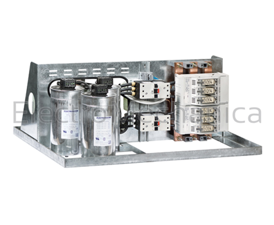 HRD100274 Rack 2x 54 Kvar 400V 7% Reactor – Electronicon