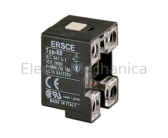 ELEM00 — ELEM00 - 1NO + 1NC Contact Block | Ersce