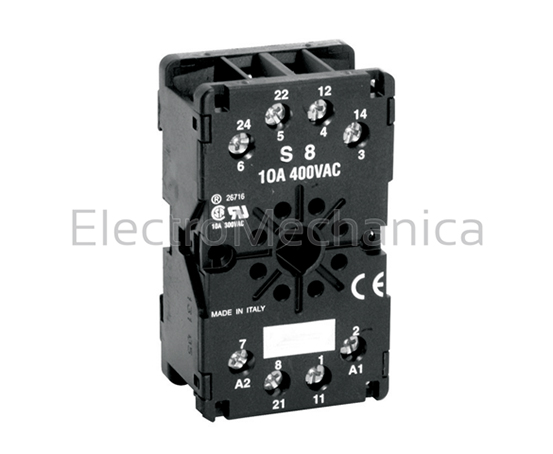 ES8CNER — ES8CNER - 8 PIN SURFACE/DIN Socket - Black | Ersce
