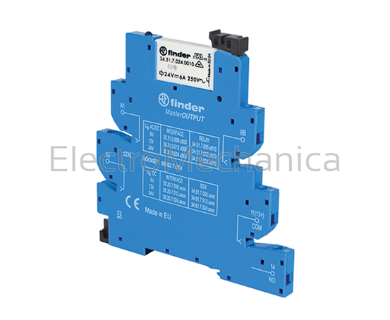 395070249024 — 395070249024 - 6A 1NO Slim SS REL INT/FACE 24VDC | Finder