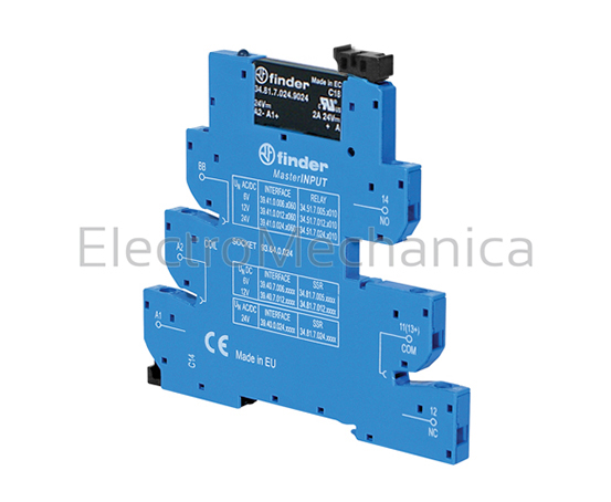 394000249024 — 394000249024 - 6A 1NO Slimss REL I/FACE 24VAC/DC | Finder
