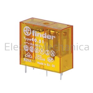 405191100000 10A 1CO 40SER Mini PCB REL 110VDC – Finder