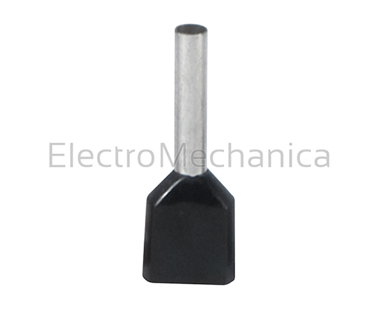 005794 2x1.5mm2 BLK INS Ferr. 10mm (100) – GLW