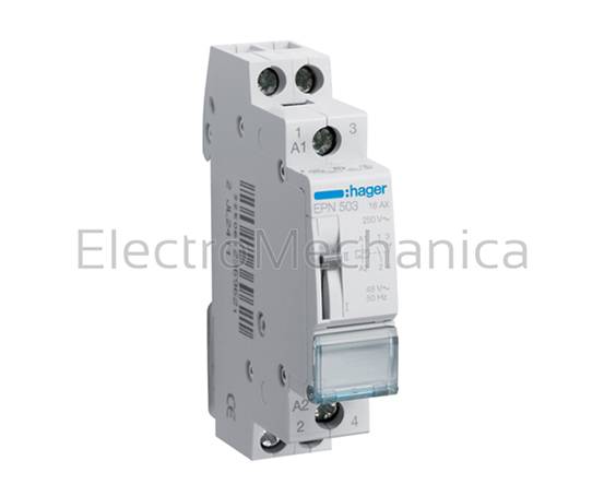 EPN521 Step Relay 16A 2NO 12VAC – Hager