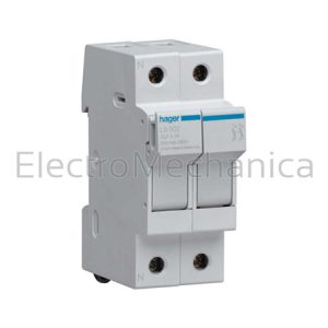 LSN502 2P Fuse Holder 10x38 CYL – Hager