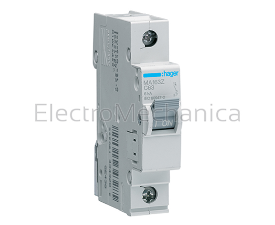 MA106Z — MA106Z - 6A 1P 6kA C-curve MCB | Hager | EM