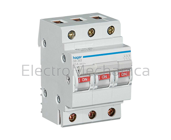 SBN399 — SBN399 - 125A 3P Main Isolator Switch | Hager