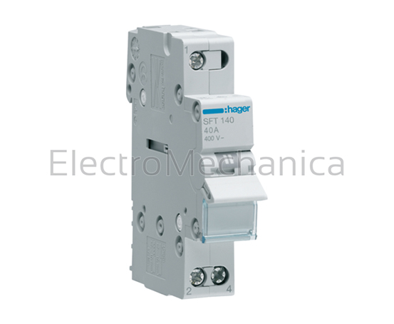 SFT140 40A 1P On-off-on C/OVER Switch – Hager
