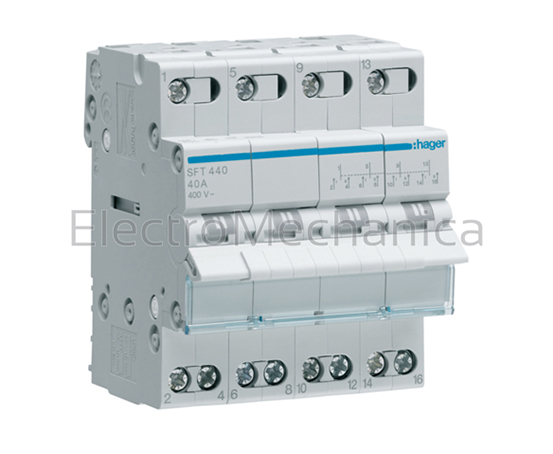 SFT440 40A 4P Changeover Switch – Hager