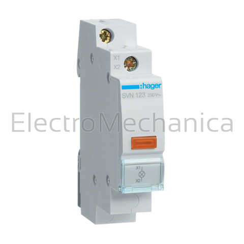 SVN123 Amber LED Indicating Light 230V – Hager