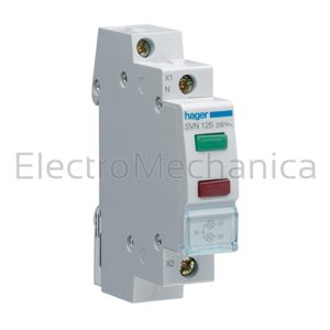 SVN126 Green+RED Indicating Light 230V – Hager