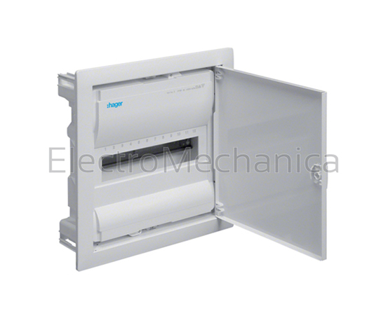 VU12NE 12 WAY Flush Mount D/B Metal Door – Hager