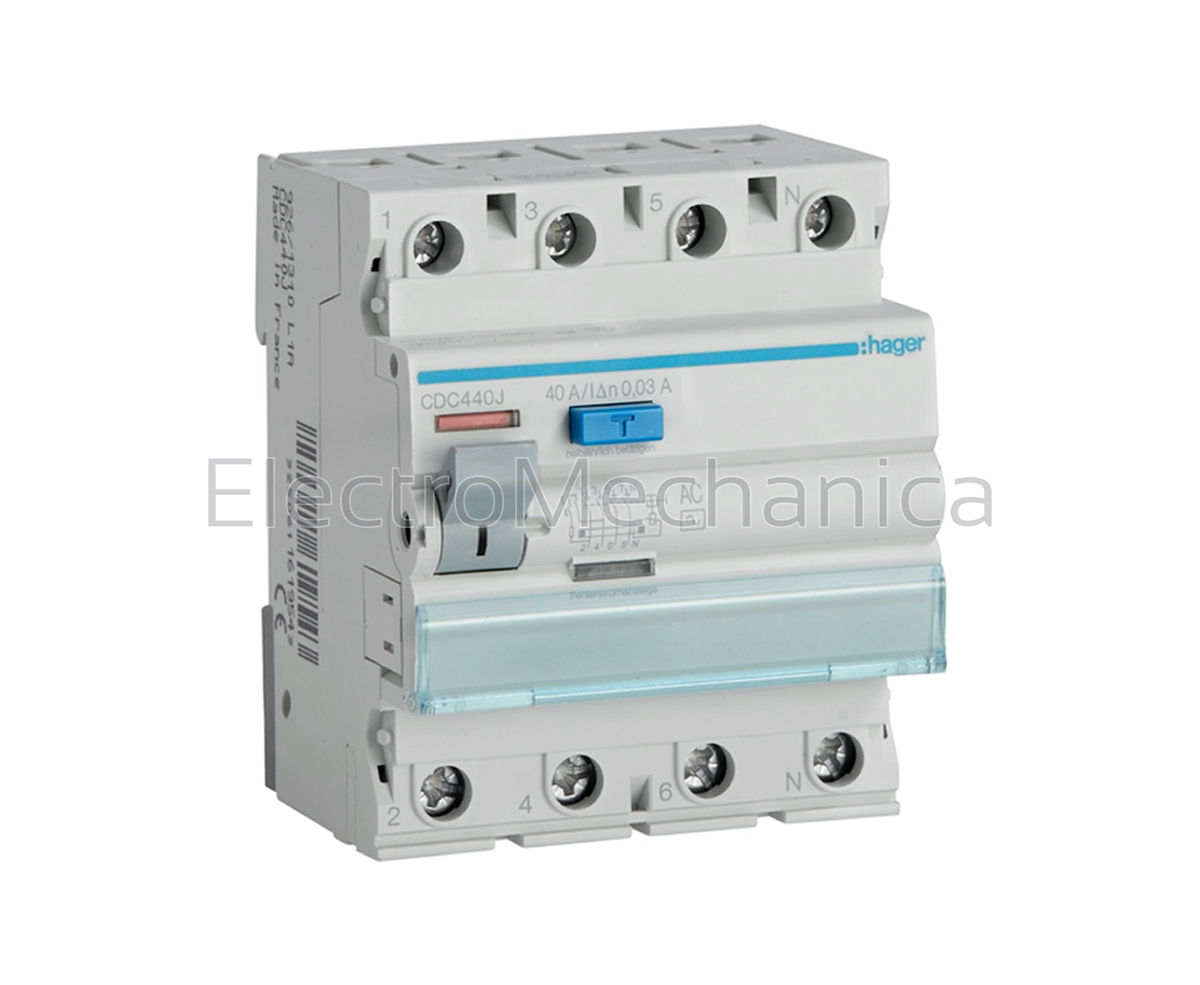 CFC684Z — CFC684Z - 100A 300mA 4P E/LEAKAGE AC | Hager