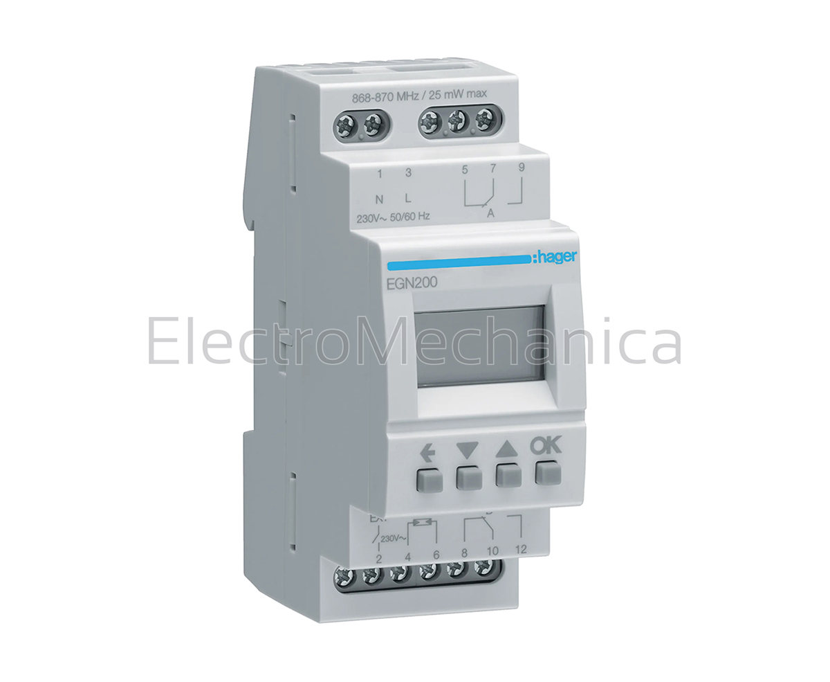 EGN200 — EGN200 - Bluetooth 2CH Digital Time SW | Hager