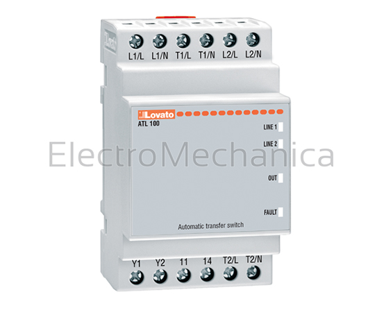 ATL100 Auto Transfer SW Controller 1PH – Lovato Electric