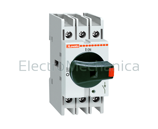 GA032A — GA032A - 32A 15KW 3P Load Break Switch | Lovato Electric | EM