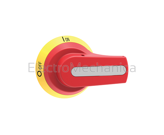 GAX66N — GAX66N - RED/YEL Door I/LOCK Pistol Handle | Lovato Electric | EM