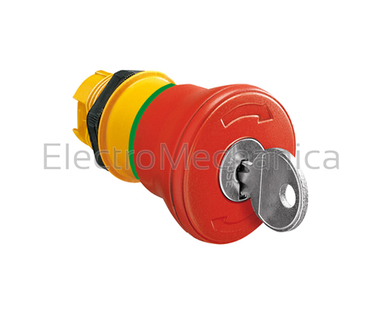 LPC B6844 — LPC B6844 - Mushrm Latch P/BUTTON KEY Release | Lovato Electric