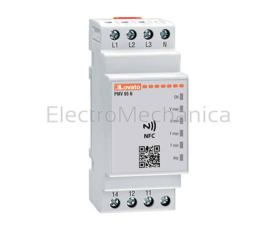 PMV95NA575NFC — PMV95NA575NFC - 3PH Volt. Monitor M/FUNCTION+NFC | Lovato Electric