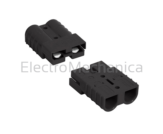 78181-05 — 78181-05 - 50A 2P H/D Connector 10mm2 Black | Rema