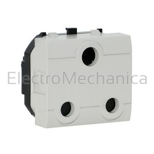 101.6414.G 16A 2P+E SA Socket 2MOD – Scame