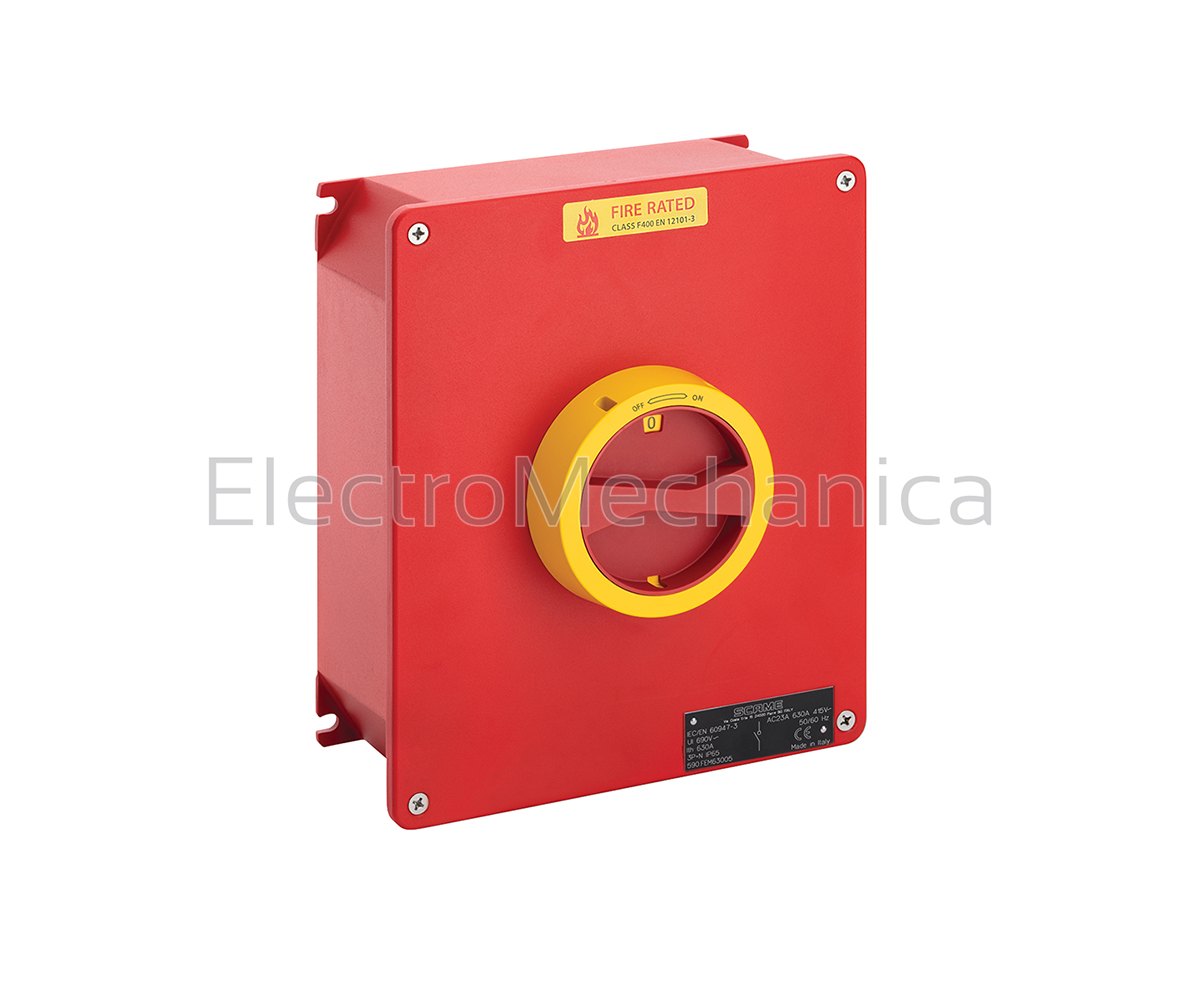 590.FEM2003 20A 3P EX Emergency Metal BOX – Scame