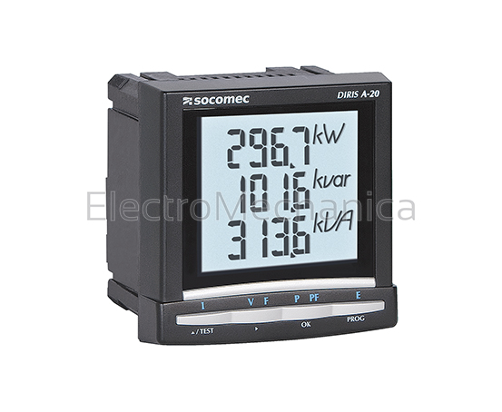 4825 0402 Diris A20 M/FUNC Meter Panel MNT – Socomec