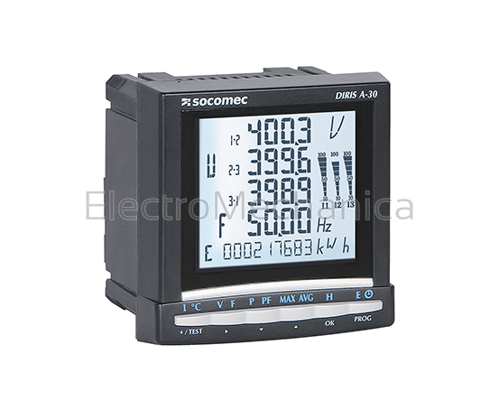 4825 0405 Diris A30 M/FUNC Meter 12-48 VDC – Socomec