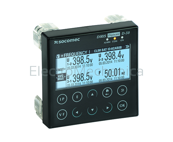 4829 0204 — 4829 0204 - Diris D50 Display + Modbus TCP | Socomec