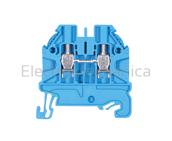 58.503.0055.6 — 58.503.0055.6 - 2.5mm2 Rail Mount Terminal (Blue) | Wieland