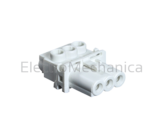 91.931.9053.0 — 91.931.9053.0 - 16A 3P Flush P/MOUNT Female Conn. | Wieland