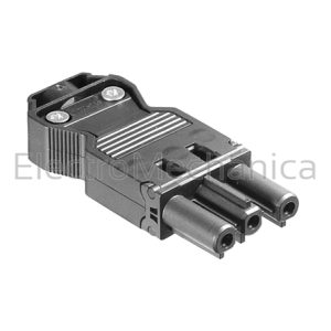 92.931.3053.0 16A 3P Female In-line Connector – Wieland