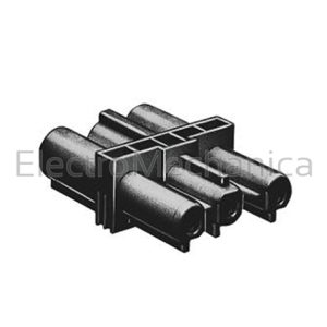 92.030.5958.0 16A 3P In-line Coupling White – Wieland